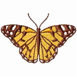 Butterfly Embroidery Design 8